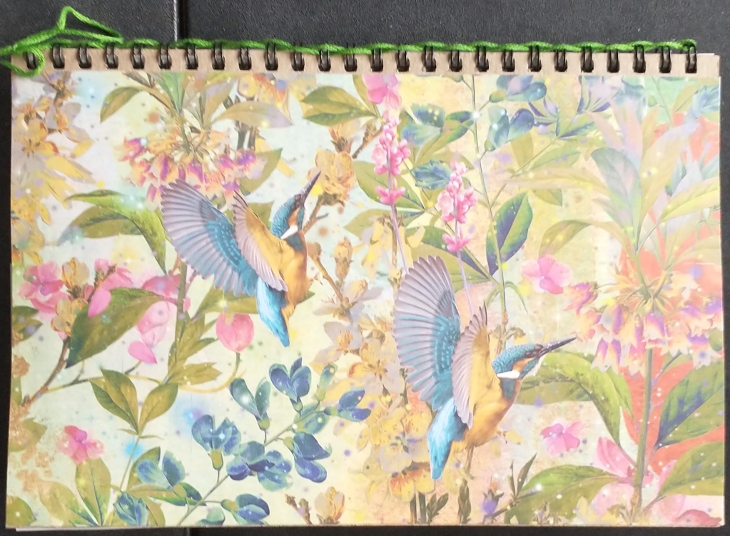 Back cover of gluebook gift calendar